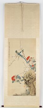 A Chinese scroll painting, after Ma Jiatong (1865-1937).