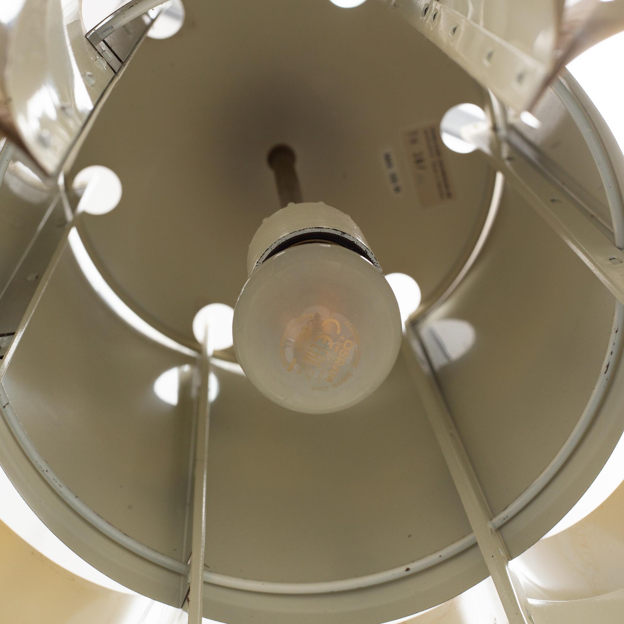 Torsten Orrling, a model 'TN38' ceiling light, Hans-Agne Jakobsson AB, Markaryd, second half of the 20th Century.