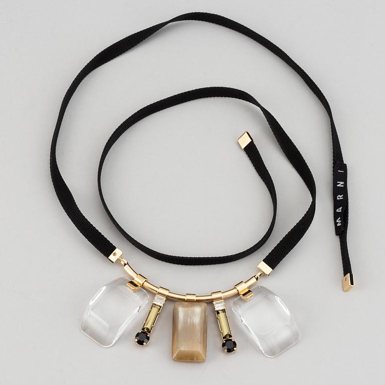 Marni, necklace.