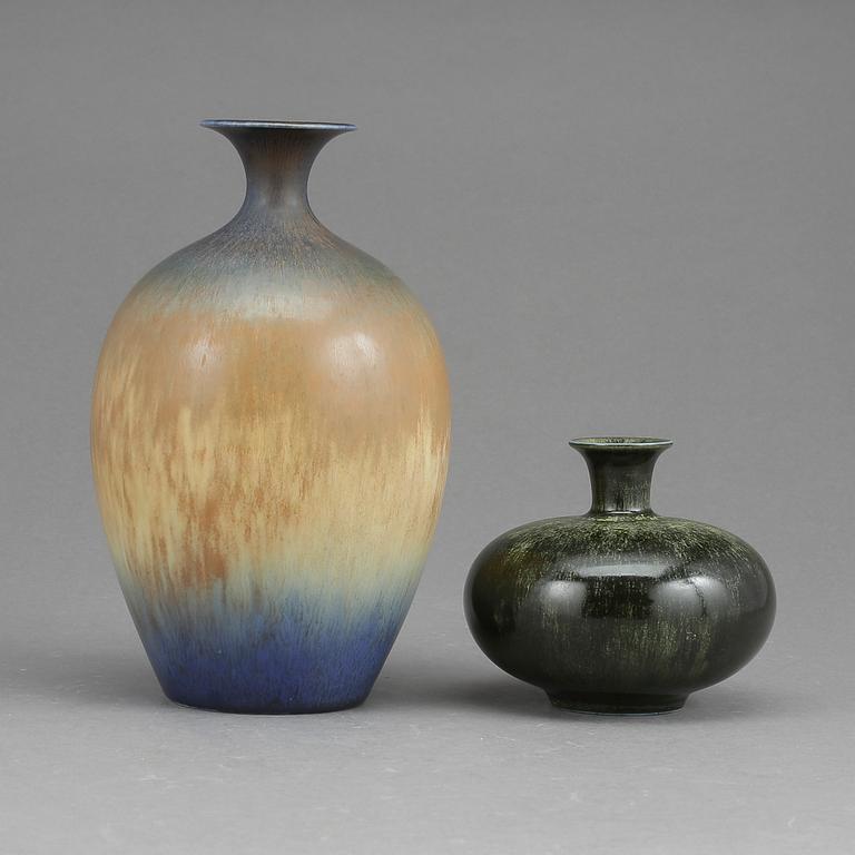 VASER 2 ST, Sven Wejsfelt, Gustavsberg studio 1985 och 1987.