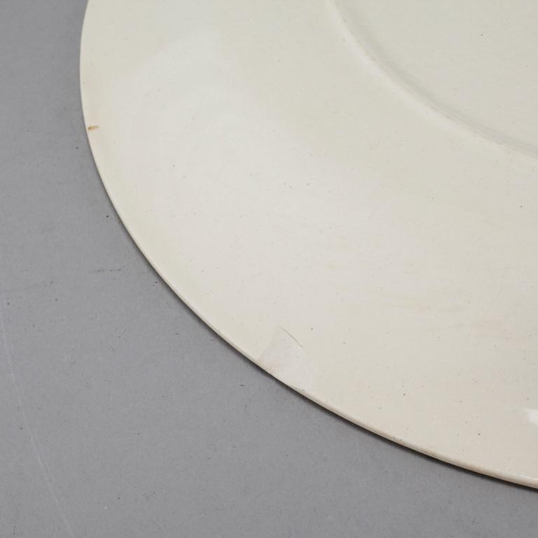 An earthenware tableware set of 62 pcs, 'Spaljé', designed by Wilhelm Kåge for Gustavsberg, around mid 20th century.