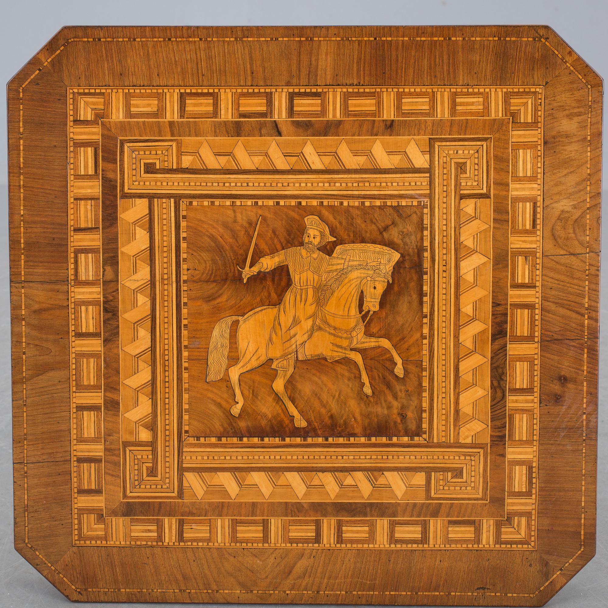 SALONGSBORD, trol. Italien, 1800-talets slut.