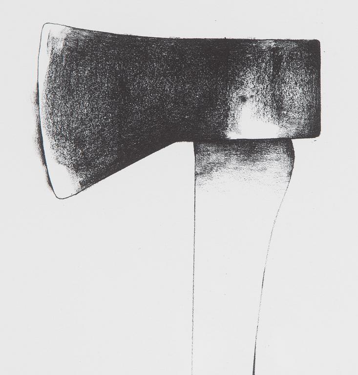 Jim Dine, "Sledgehammer and Axe".