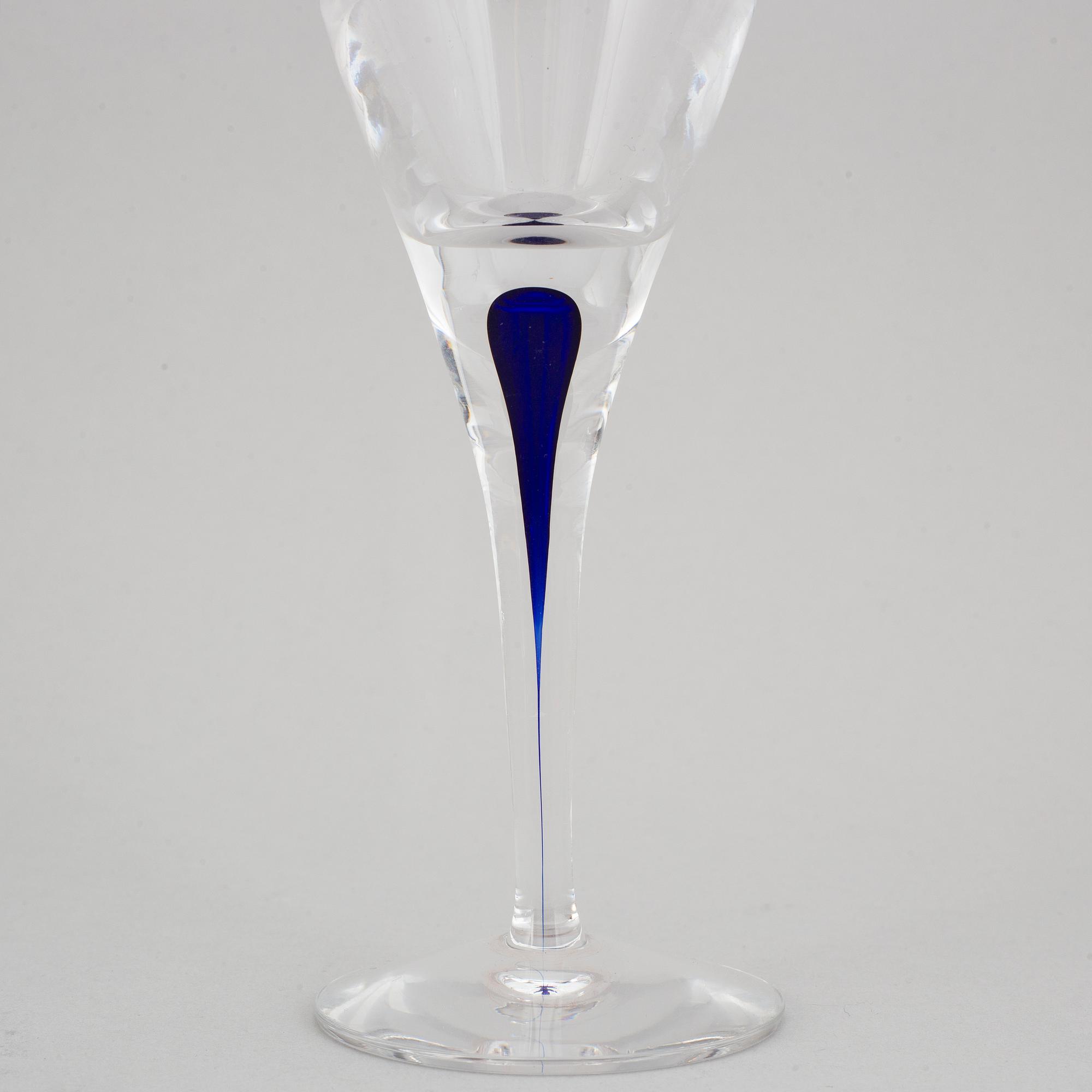 ERIKA LAGERBIELKE, glasservis, 54 delar, "Intermezzo", Orrefors.