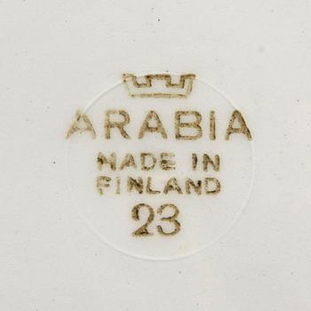 Reinhard Richter, servis, 58  delar, "Masema", Arabia flintgods Finland 1941-64.
