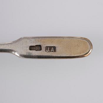 PARTI SALTKAR, 2 + 3, silver, Ryssland samt Tjeckoslovakien. 1900-talets första hälft.