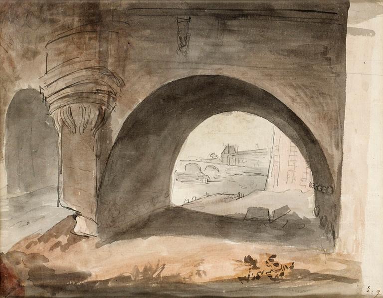 Elias Martin, "Arche du Pont-Neuf".
