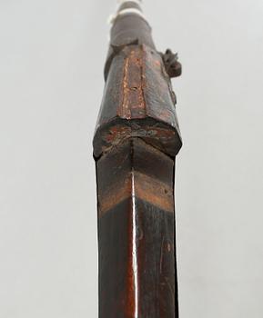 A indo-persian matchlock rifle, 19th century.