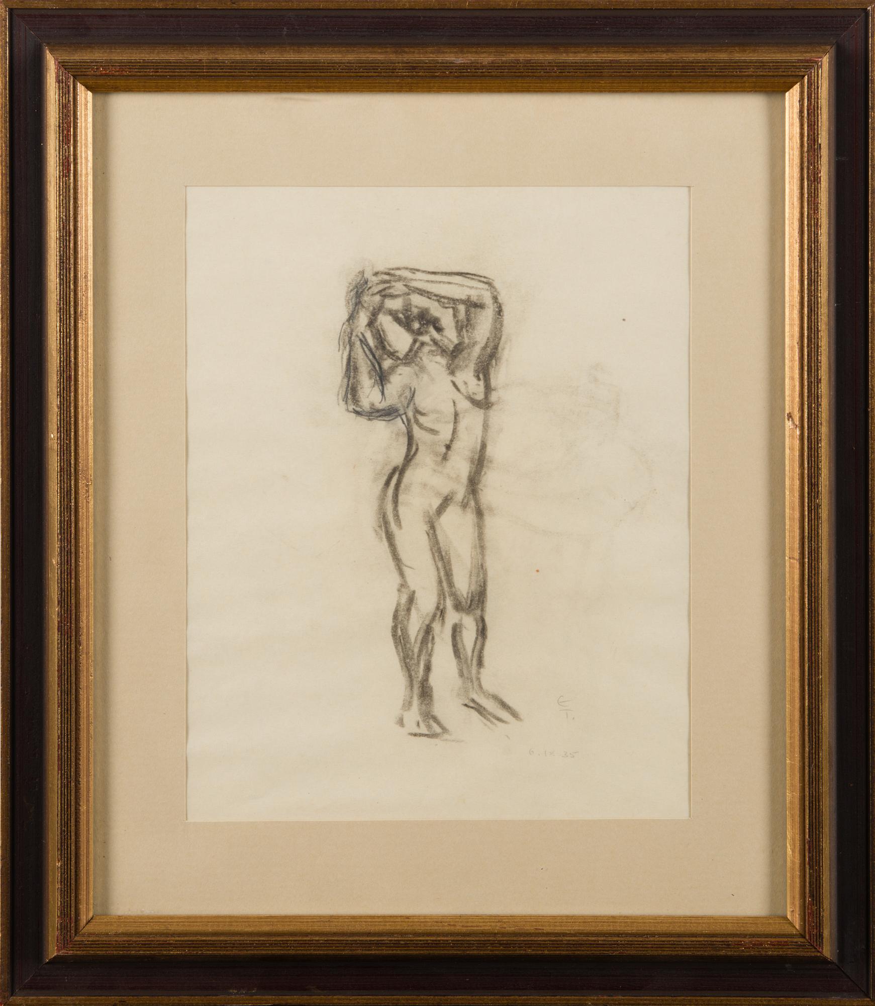 ELLEN THESLEFF, STANDING MODEL.
