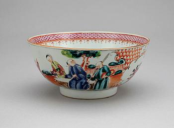 SKÅL, mandarinporslin, Kina, Qianlong, 1700-tal.