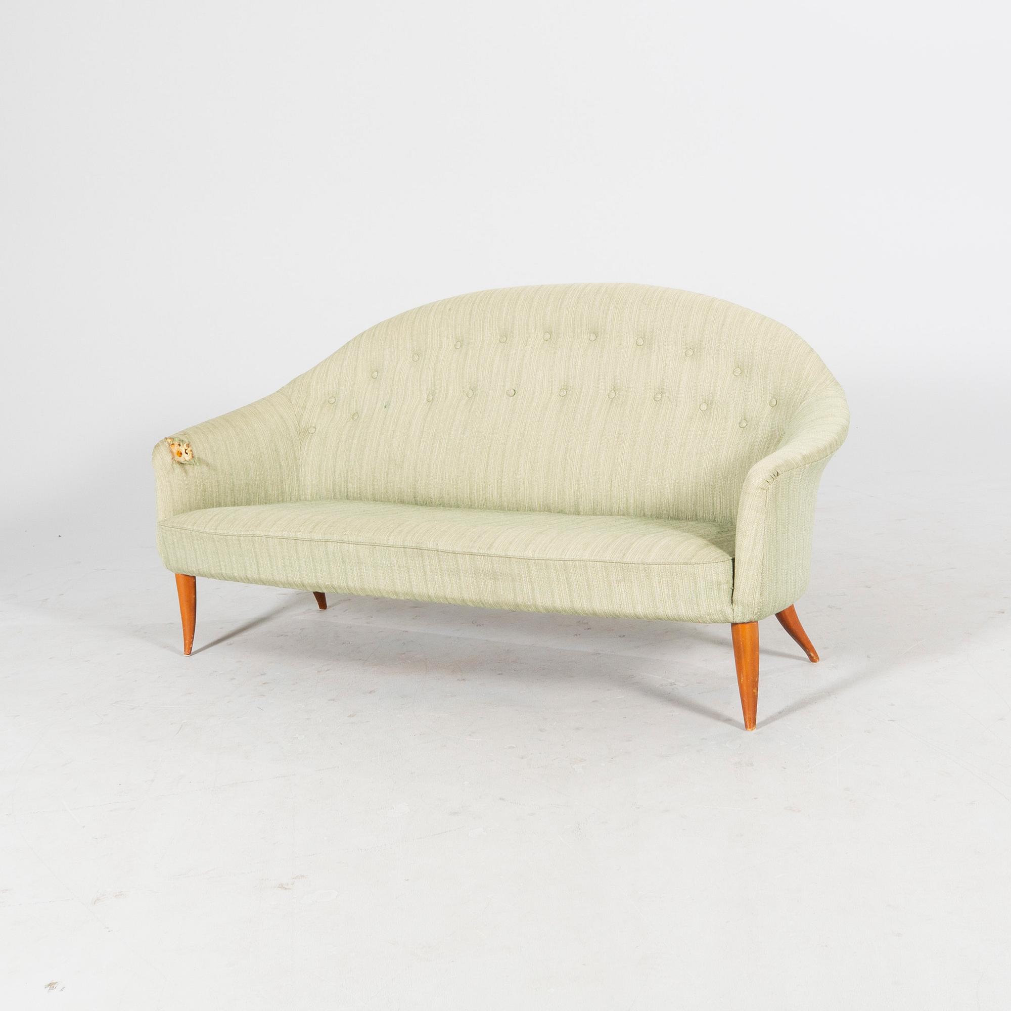 Kerstin Hörlin-Holmquist, soffa, "Paradiset", NK (Nordiska Kompaniet) formgiven 1958.