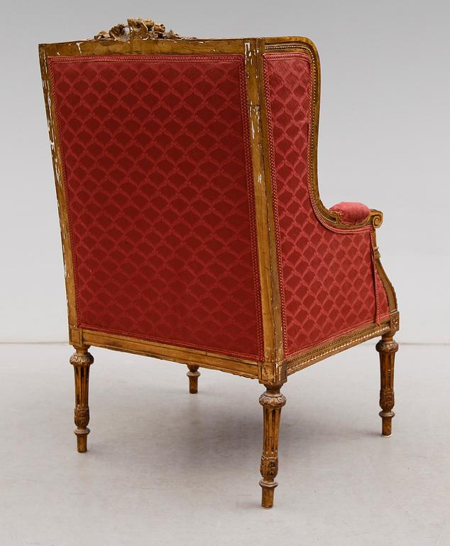 FÅTÖLJ, Louis Seize stil, 1900-talets första hälft.