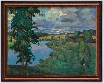 Roman Nyman, By the lake.