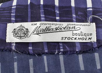 MÄRTHASKOLAN, klänning samt jacka, 1950/60-tal.