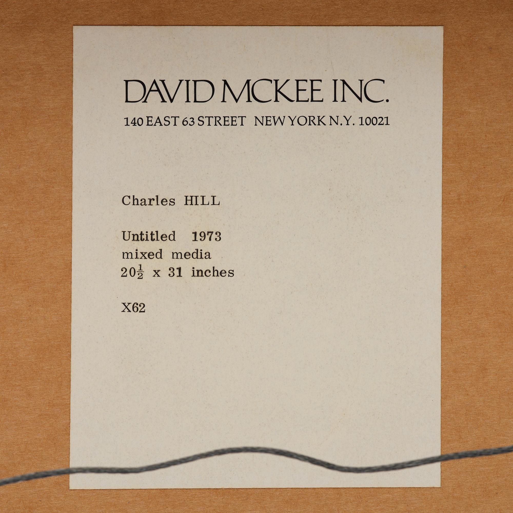 Charles Christopher Hill, Utan titel.