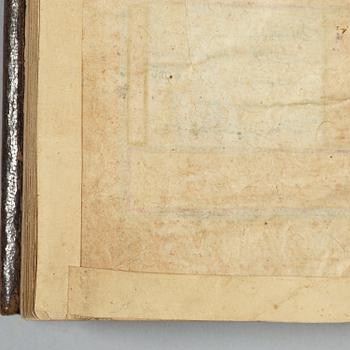 KORAN. Konstantinopel 1716. Höjd 15,5 x 11,5 cm.
