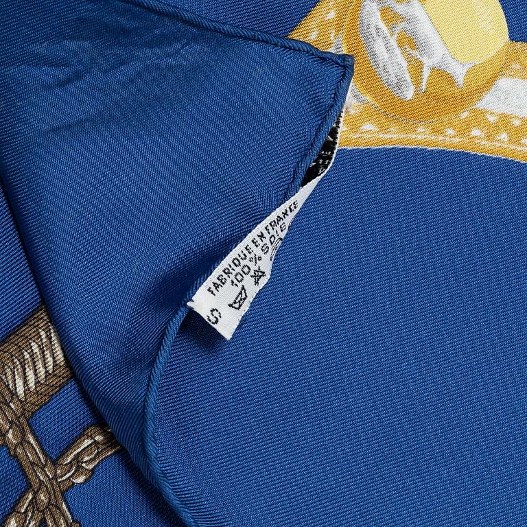 Hermès, scarf, "Le Laisser courre".