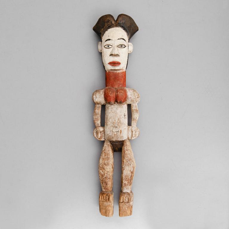 SKULPTUR, skuret trä, Afrika.