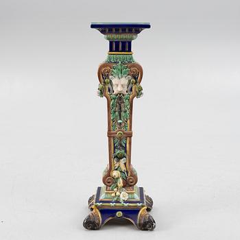 A pedestal, Gustafsberg, 1885.