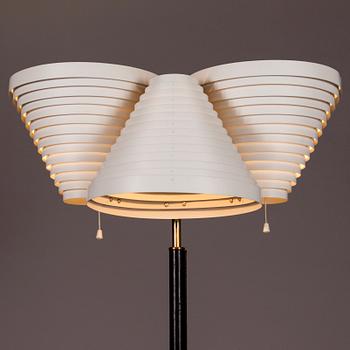 ALVAR AALTO,  golvlampa, modell A 809, Valaistustyö.