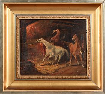 JOHN ARSENIUS, olja på pannå, signerad samt otydligt daterad.