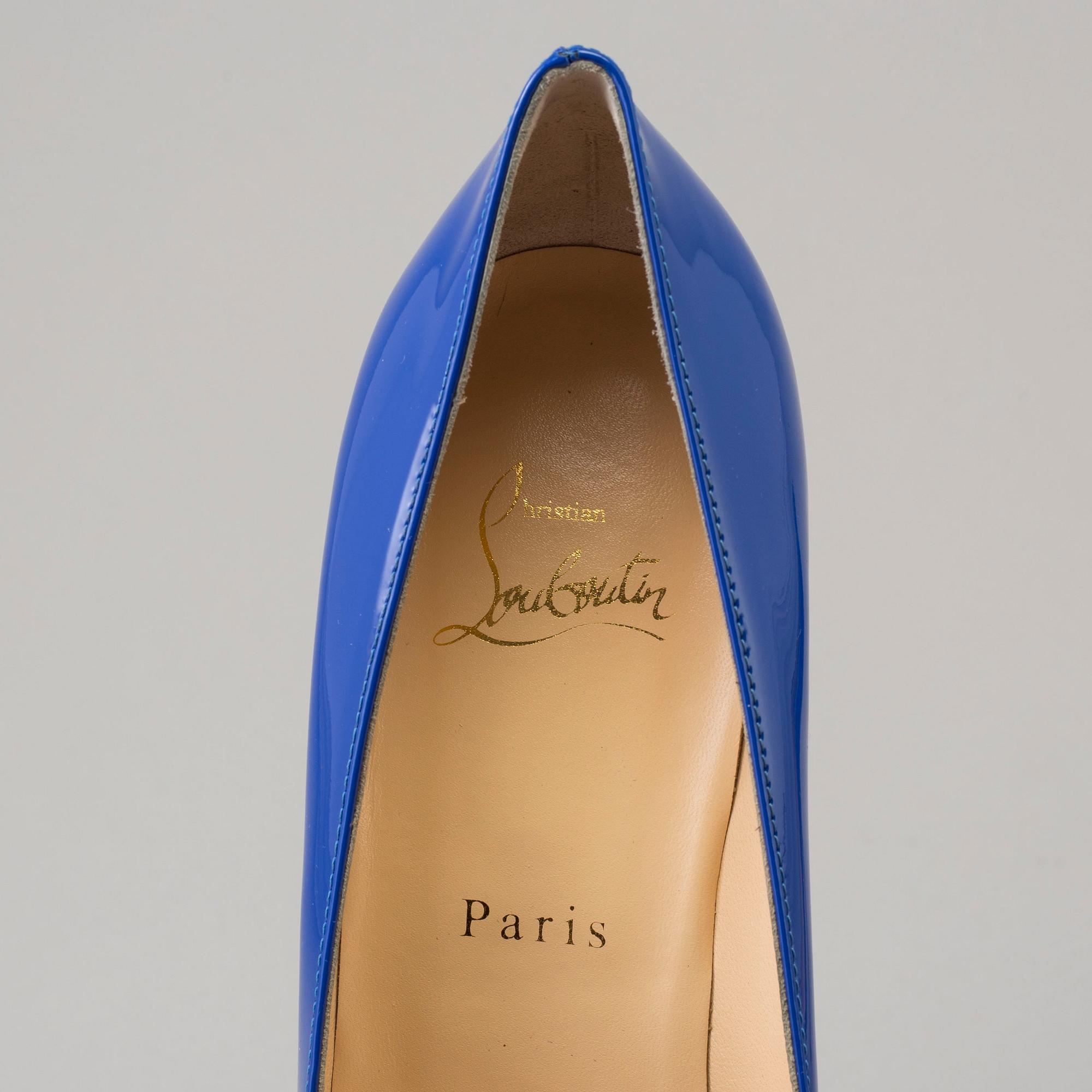 CHRISTIAN LOUBOUTIN, shoes, size 38,5.