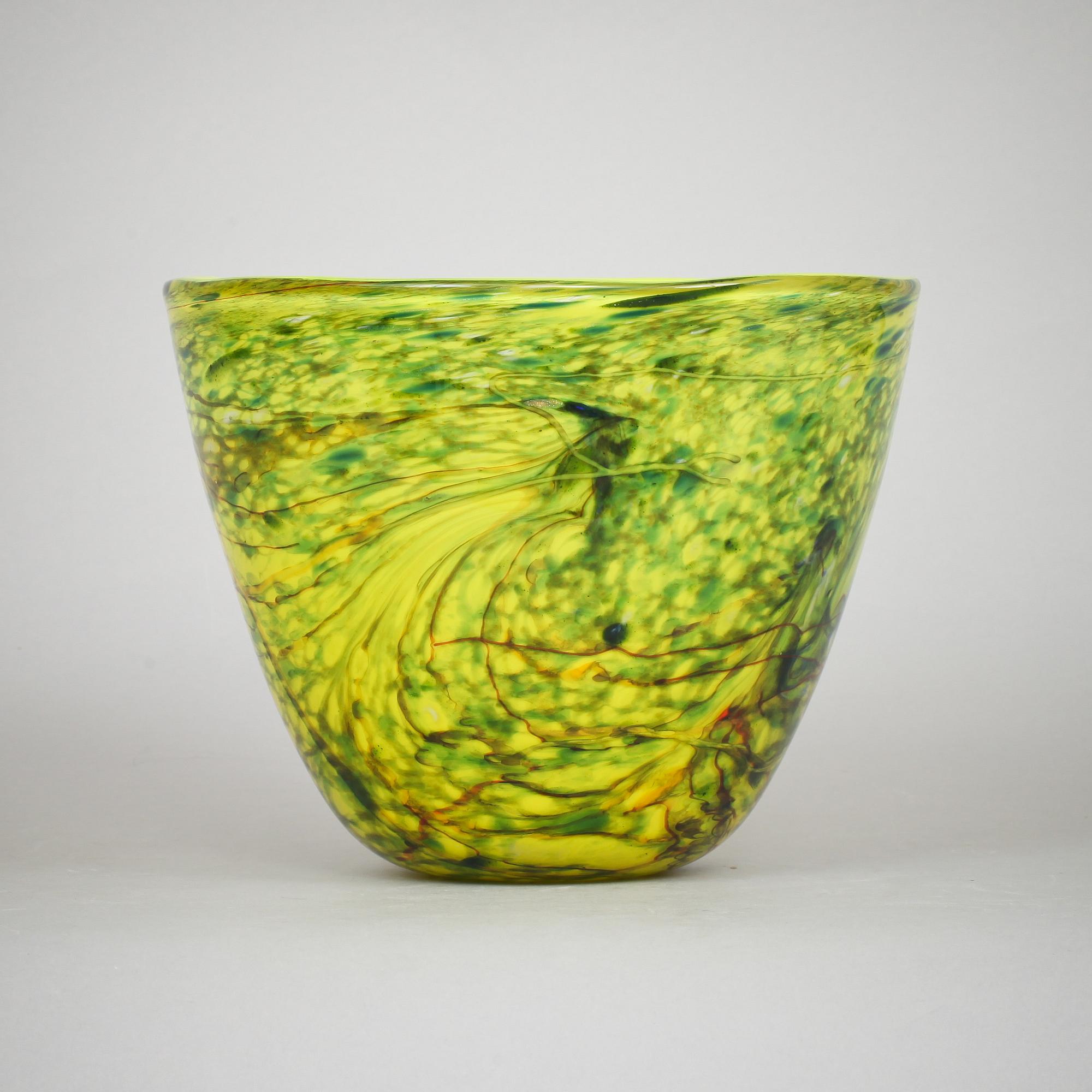 SKÅL, glas, Ulf Johansson, Sjöhyttan, 1900-talets andra hälft.