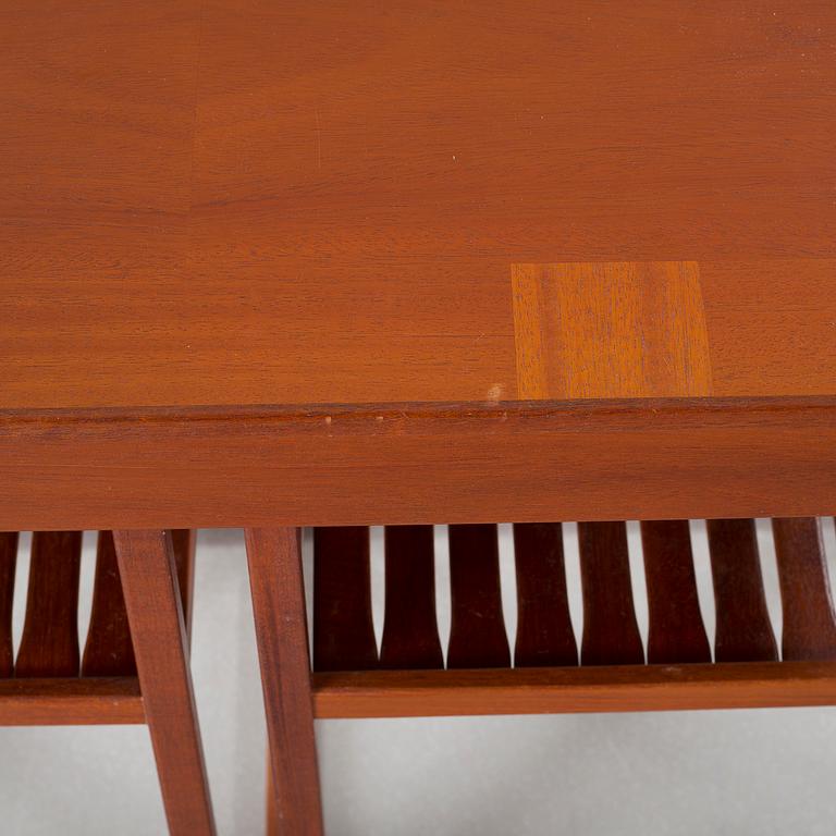 CARL MALMSTEN, satsbord, 3 delar, "Släden", Åfors Möbelfabrik, JUbileumsmodell, nr 396, 1988.