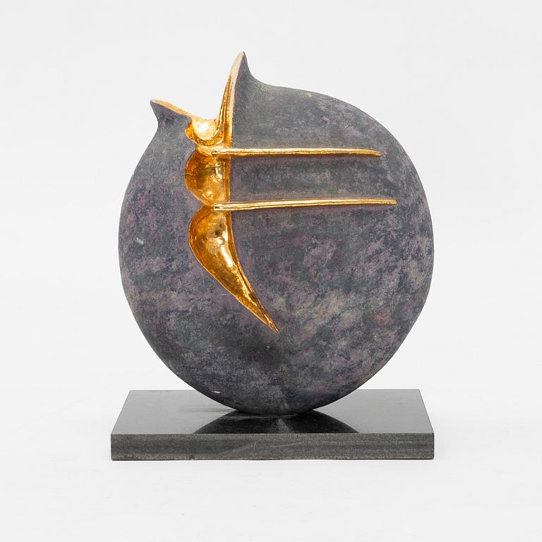 Alf Ekberg, a stoneware sculpture, signed.