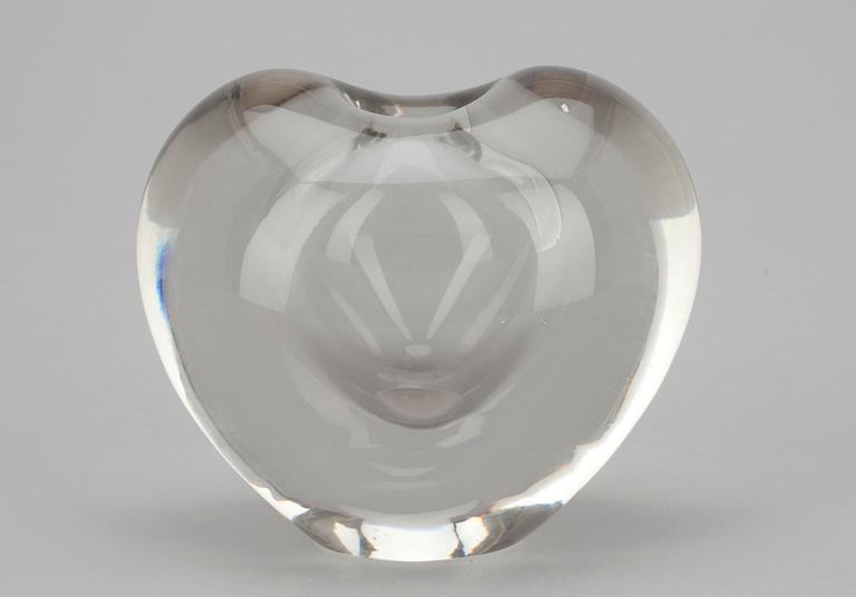 HJÄRTA, glas, signerad Timo Sarpaneva, Iittala 3557.