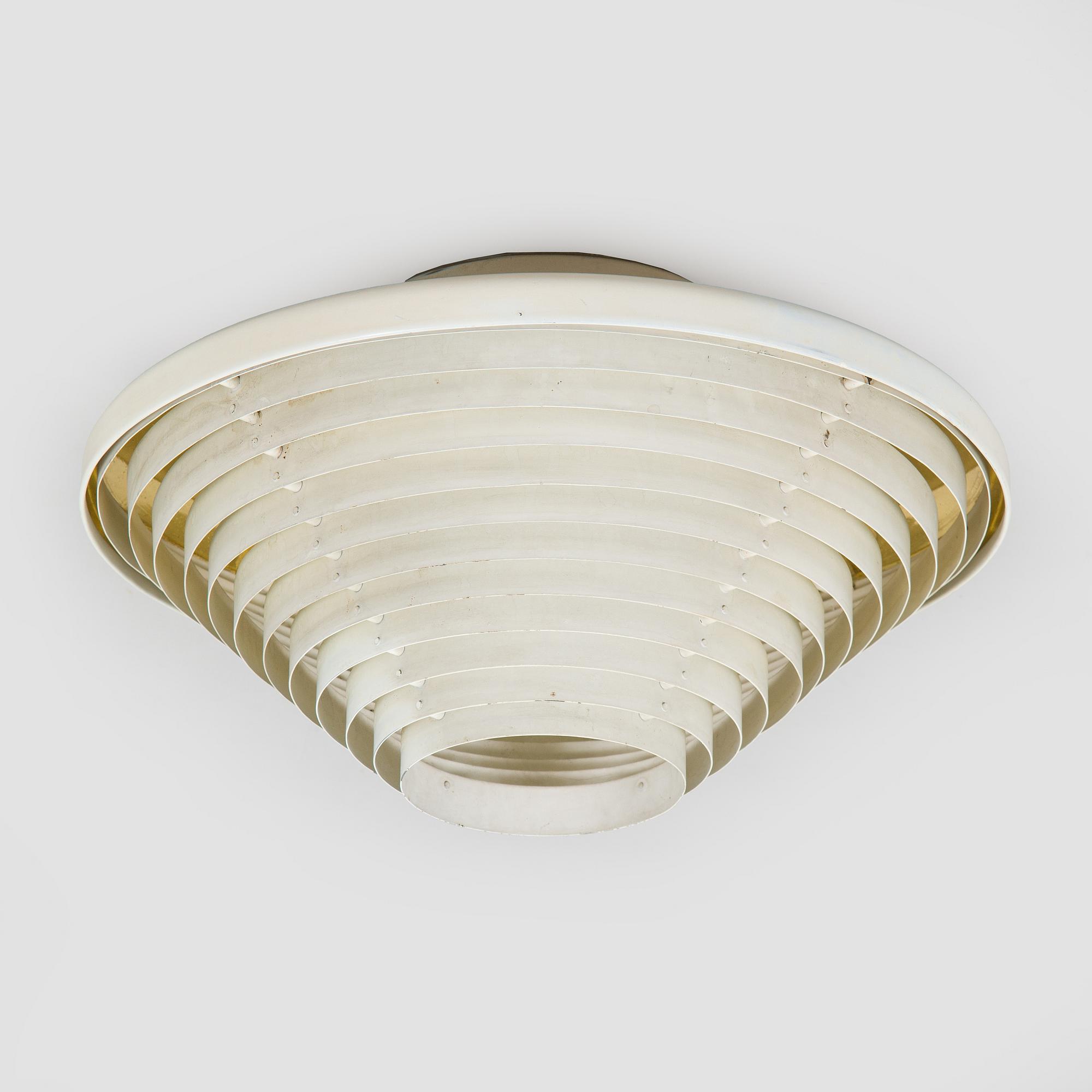 Alvar Aalto, 'A 605' ceiling lamp for Valaistustyö.