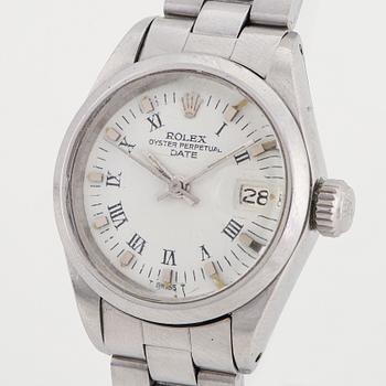 Rolex, Oyster Perpetual, Date, armbandsur, 25 mm.