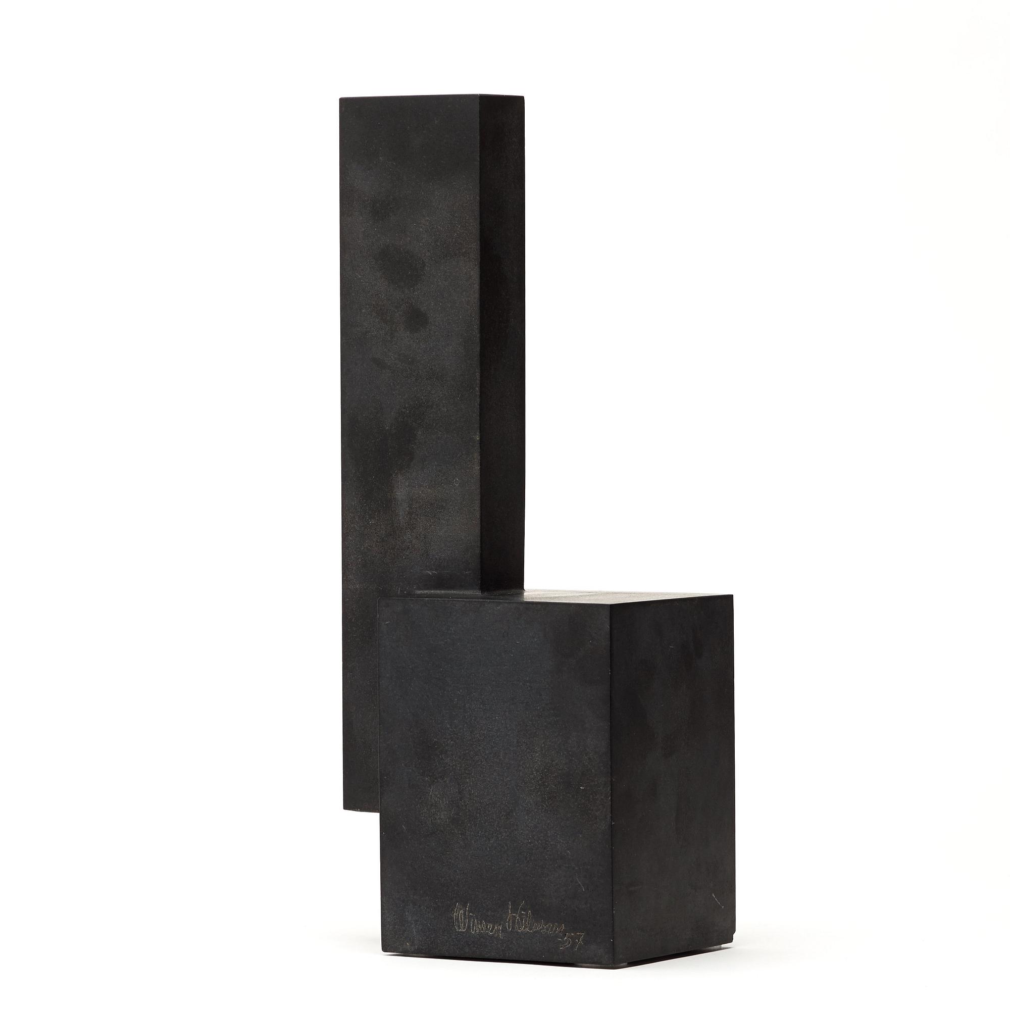 Wiwen Nilsson, skulptur, Sverige 1957. Diabas,