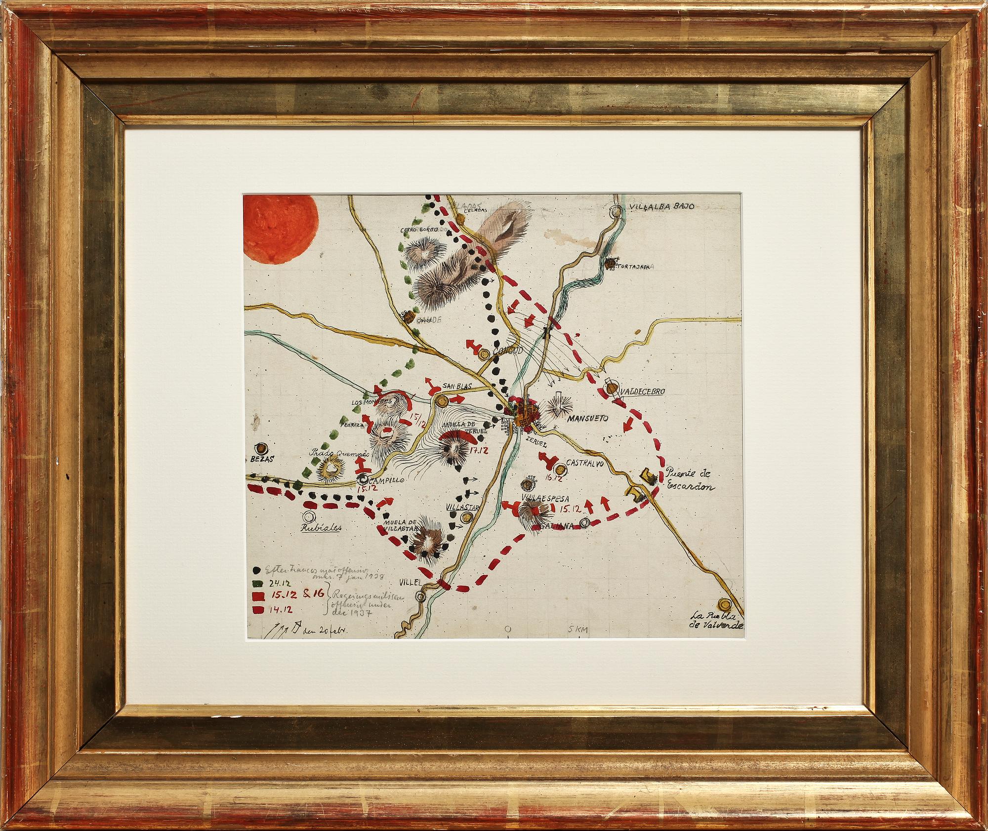 RAGNAR SANDBERG, 3 st, etsning, akvarell samt blandteknik, ej sign.