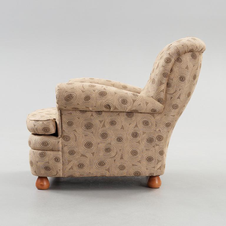 A Josef Frank easy chair, Svenskt Tenn, model 336.