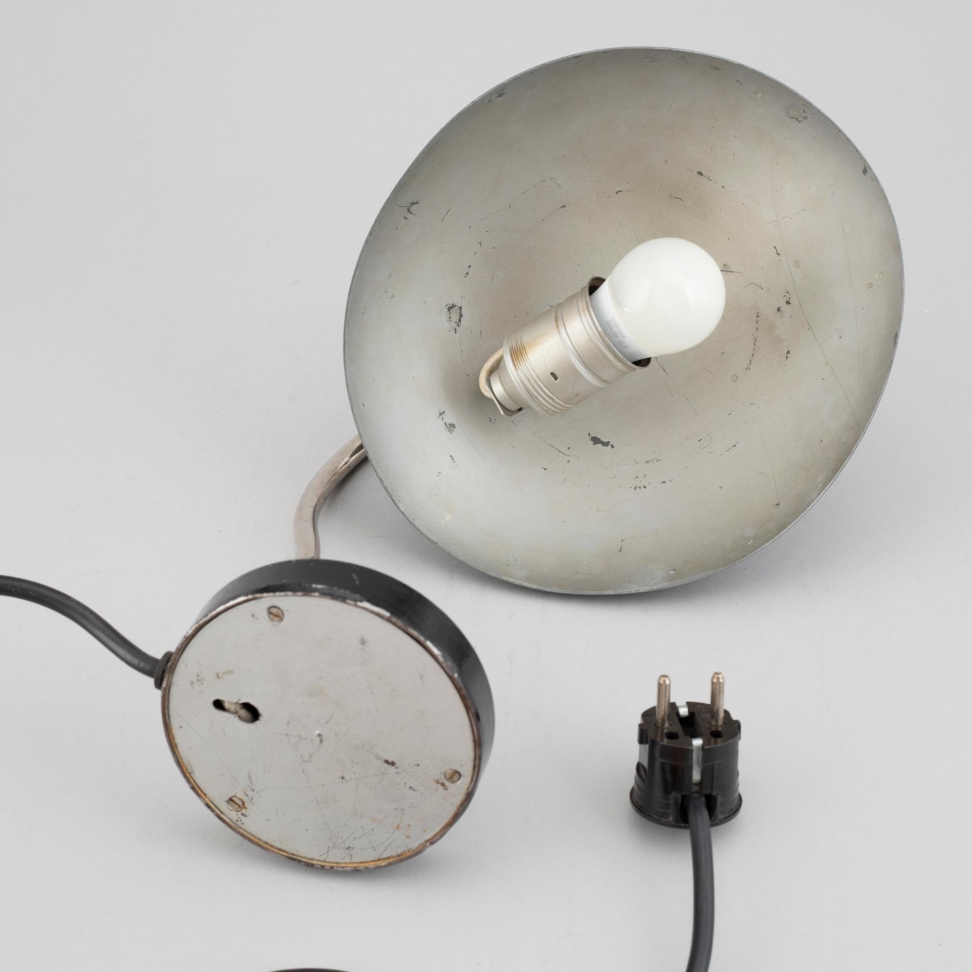 BORDSLAMPA, funkis, 1900-talets första hälft.