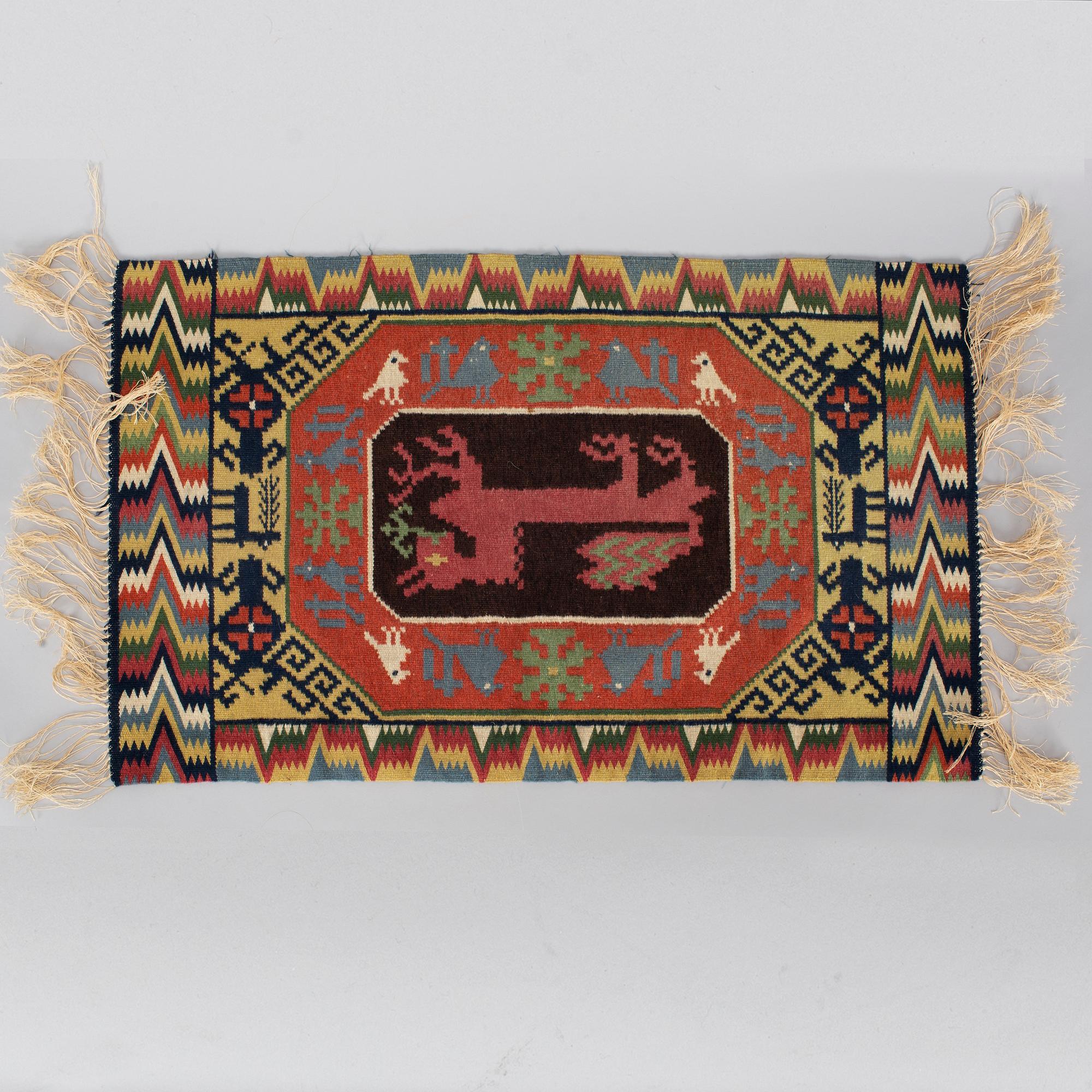 ALLMOGE, 7 delar, bl a 4 skäktknivar, 1800-tal.