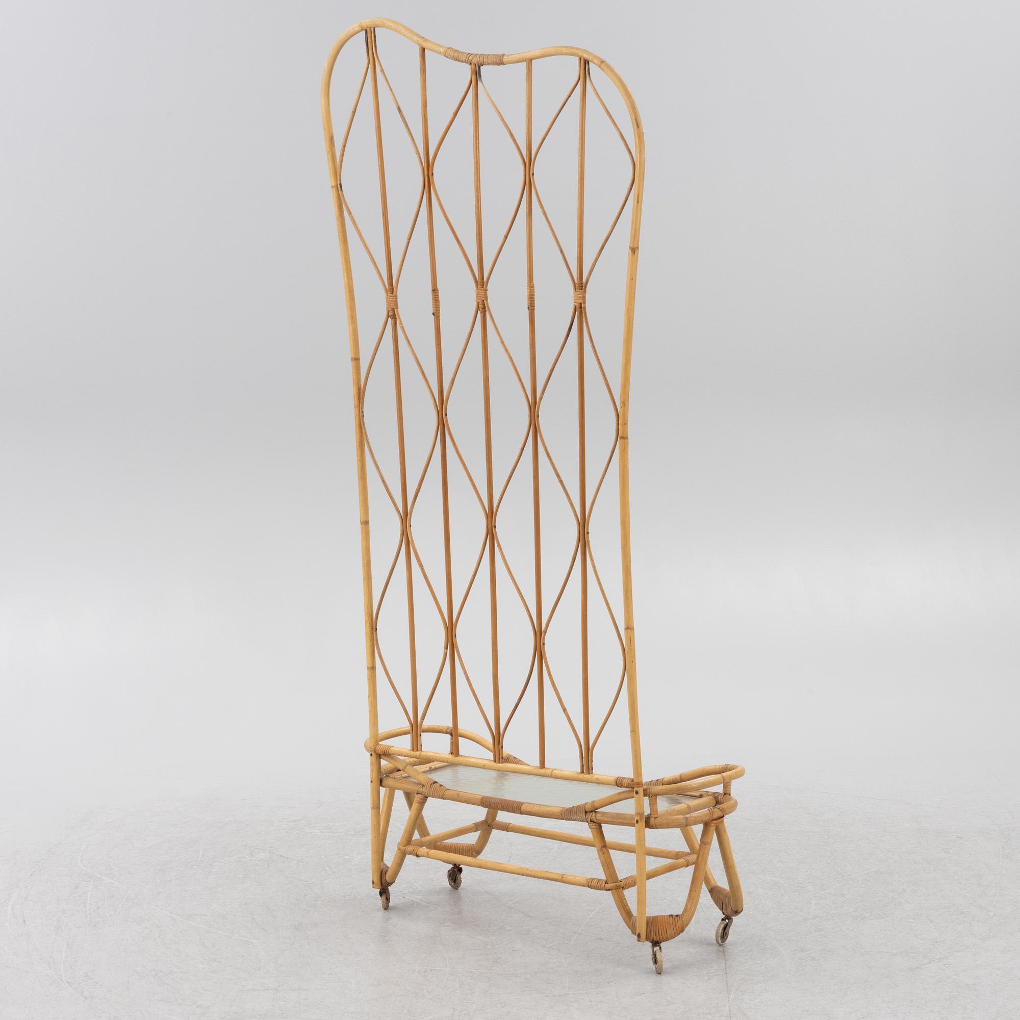 A plant stand with trellis, 1940s/50s.