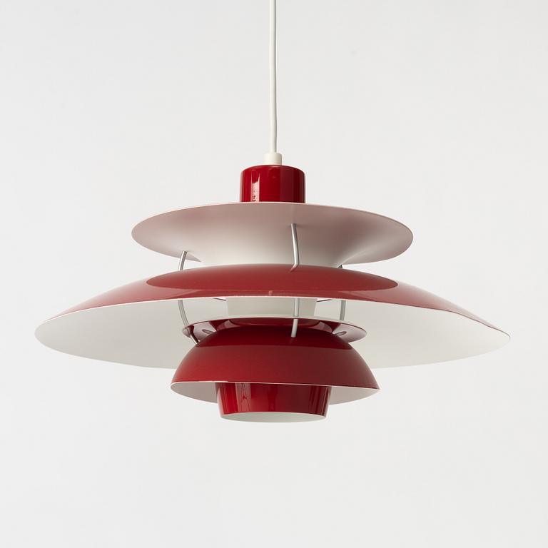Poul Henningsen, taklampa, "PH5", Lous Poulsen, Danmark.