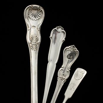 PARTI SILVER, 17 delar, 1900-tal. V 500 g.