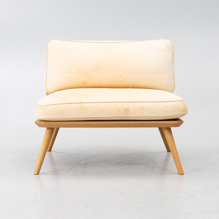 Signe Bindslev Henriksen & Peter Bundgaard Rützou, Space Copenhagen, armchair “Spine”, Fredericia, 2014.