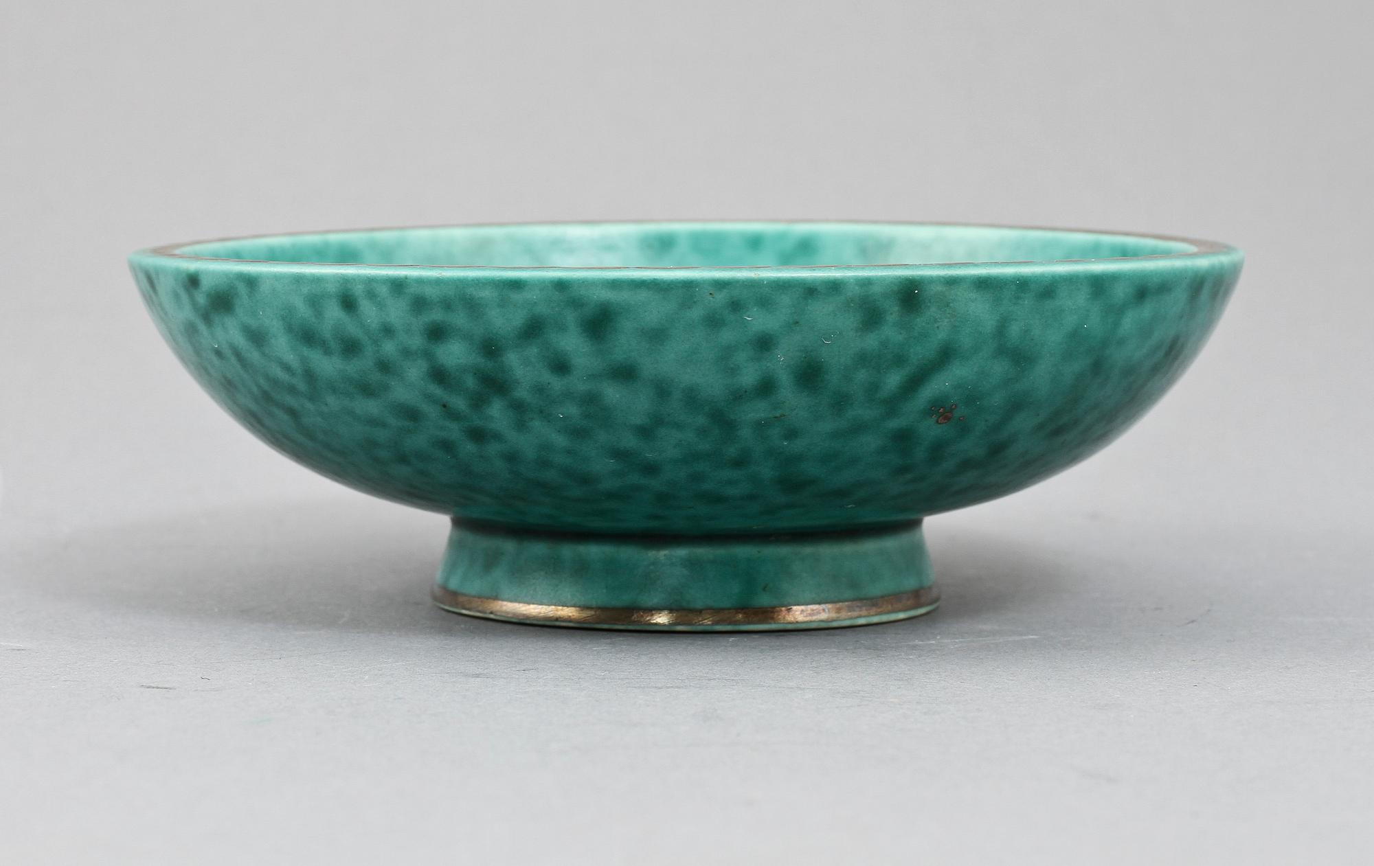 SKÅL, stengods, "Argenta", Wilhelm Kåge, Gustavsberg.