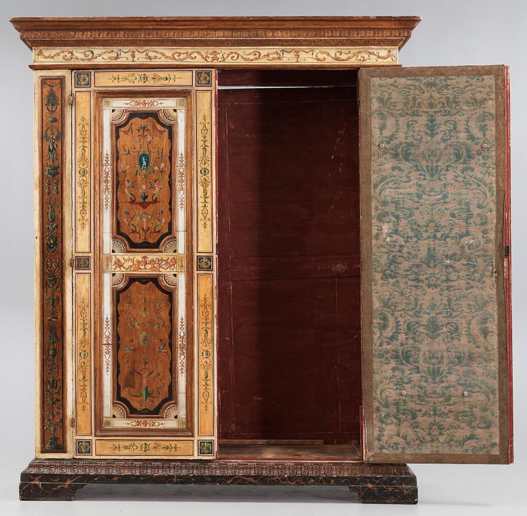 An Italian late 18th century cupboard.