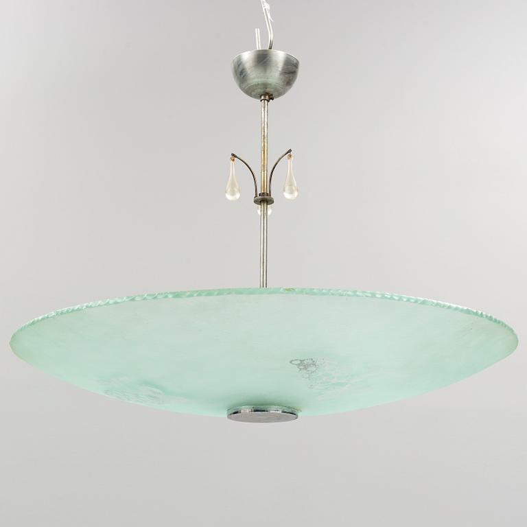 Ceiling lamp, first half of the 20th century.