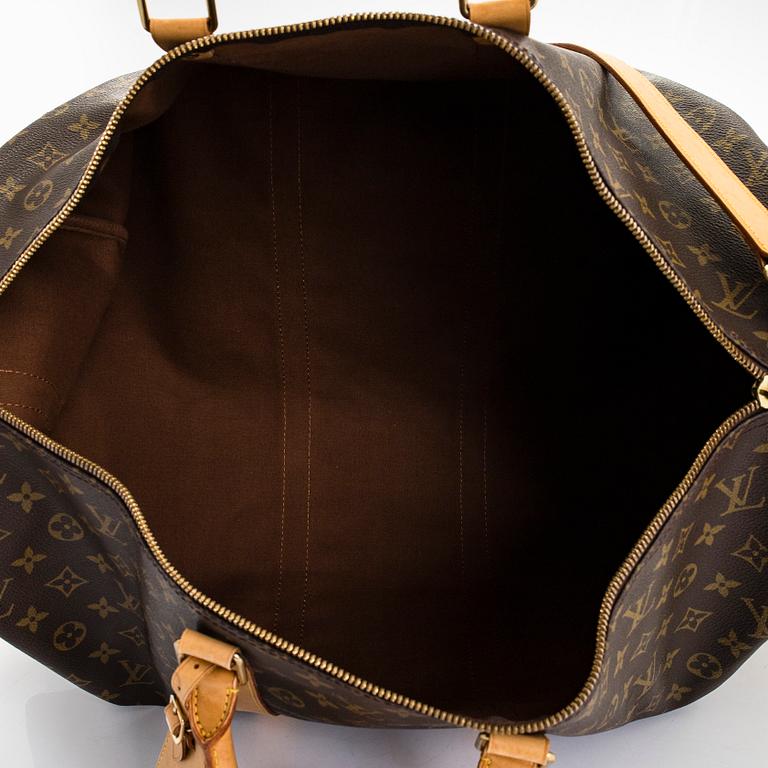 Louis Vuitton, viikonloppulaukku, "Keepall 55 Bandoulière".