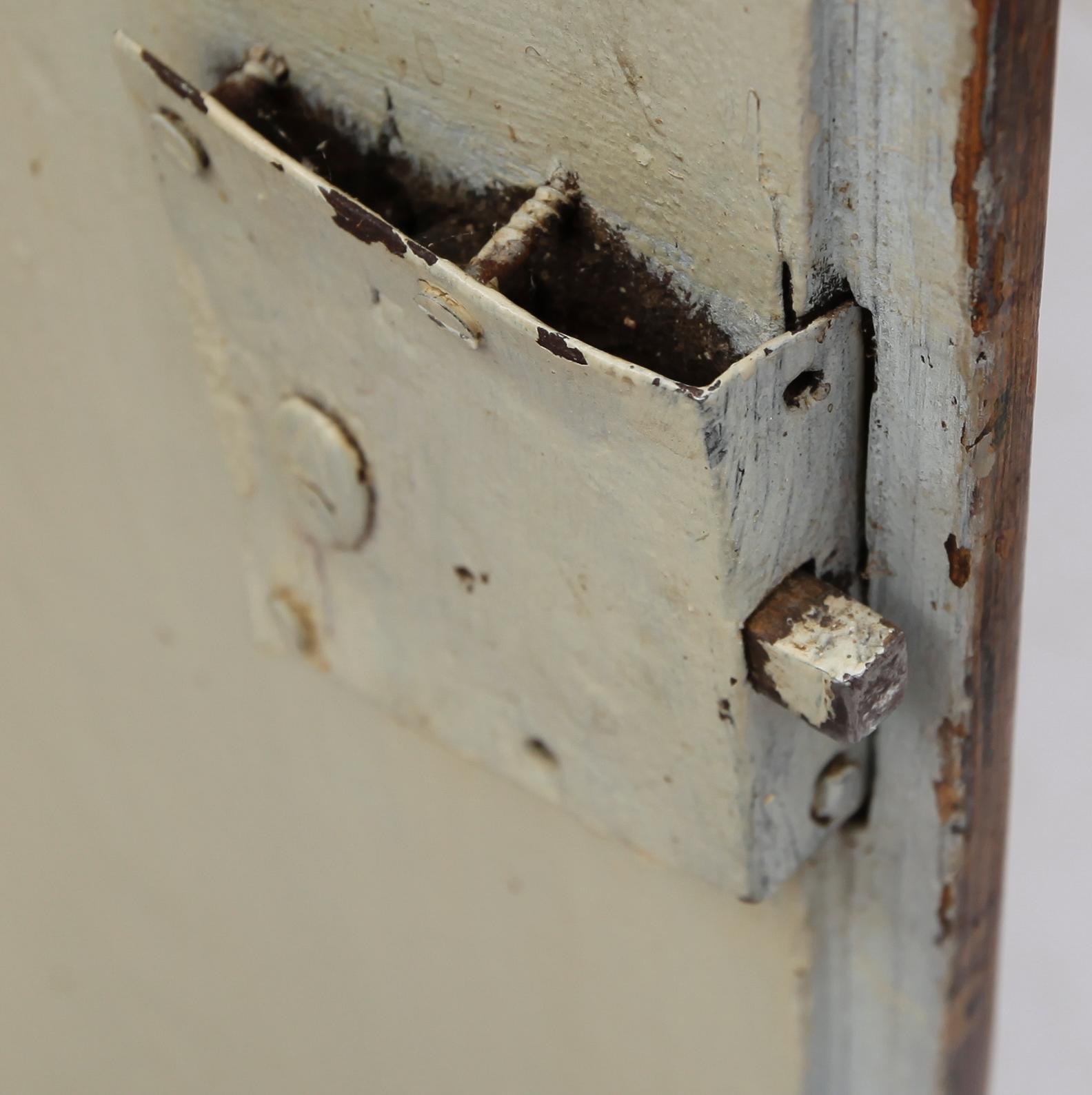 HÖRNSKÅP, allmoge, 1700-/1800-tal.