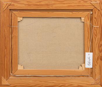 Jules Schyl, olja på duk, signerad.