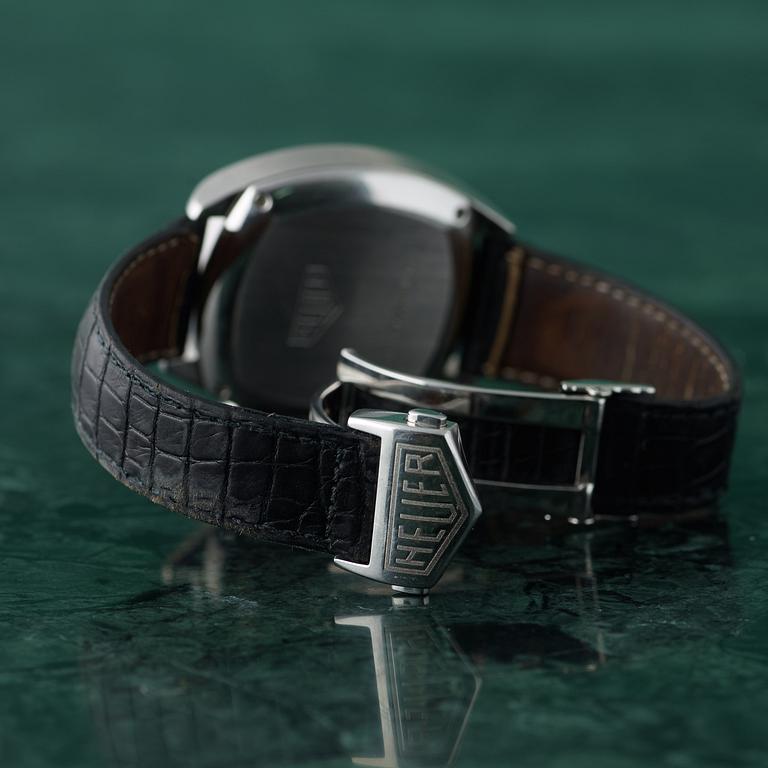 HEUER, Classics, Monza, kronograf, armbandsur, 37,5 mm,