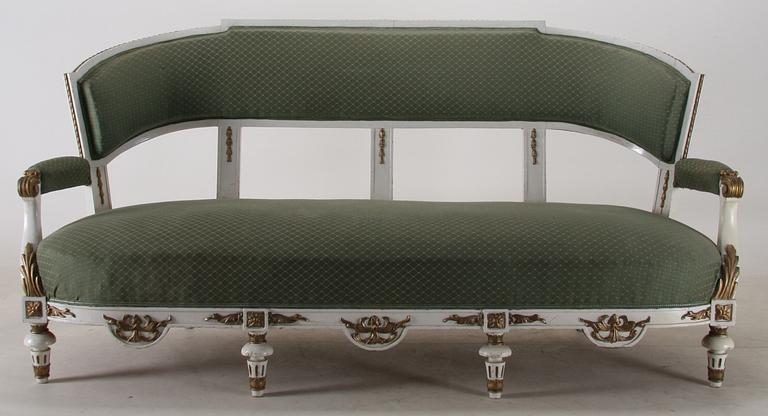 SOFFA, Louis-XVI stil, 1900-talets början.