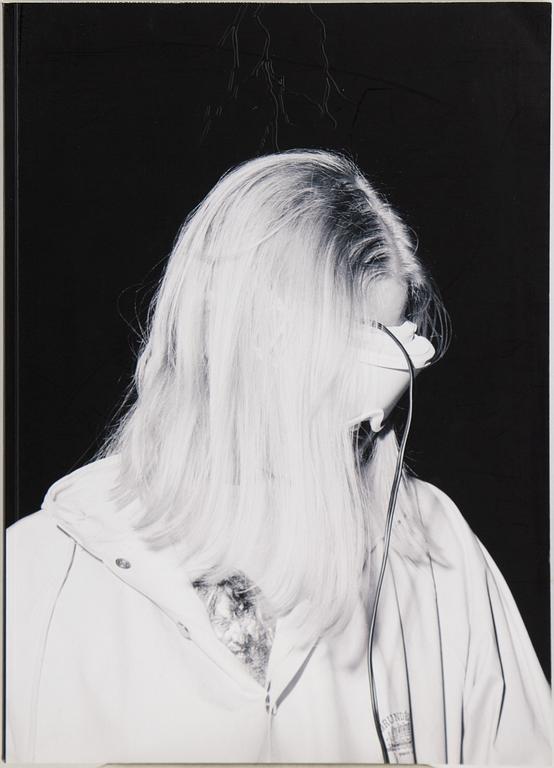 JH ENGSTRÖM, polaroidfoton, 2 st, samt fotobok.
